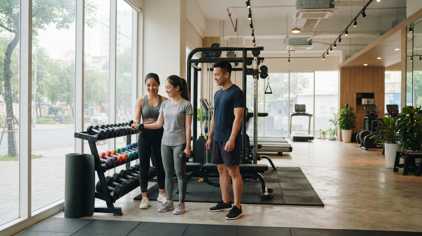 Nền tảng tập gym